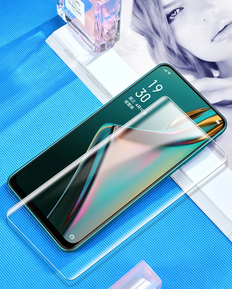 Lamorniea УФ клей жидкое закаленное стекло для Oppo realme X2 X 5 Pro Q XT Защита экрана для Oppo realme 5S 6 A5S AX5S Reno 2 Z