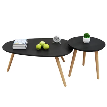 

A2 Creative Wooden Tea Table Bedroom Bedside Coffee Table Nordic Style Simple Installation Portable Sofa Side Tea Table