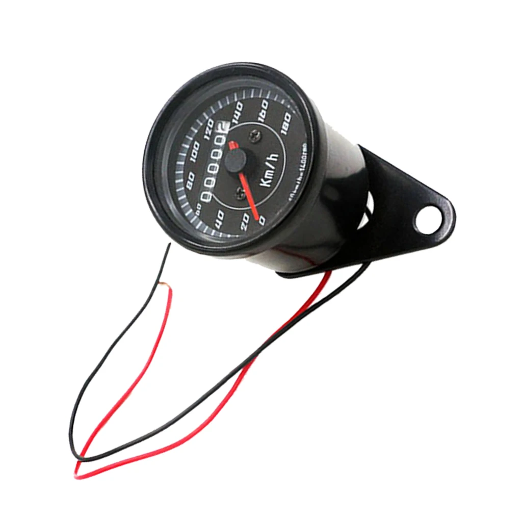 12V Motorbike Dual LED Backlight Odometer Speedometer for Harley Cruise
