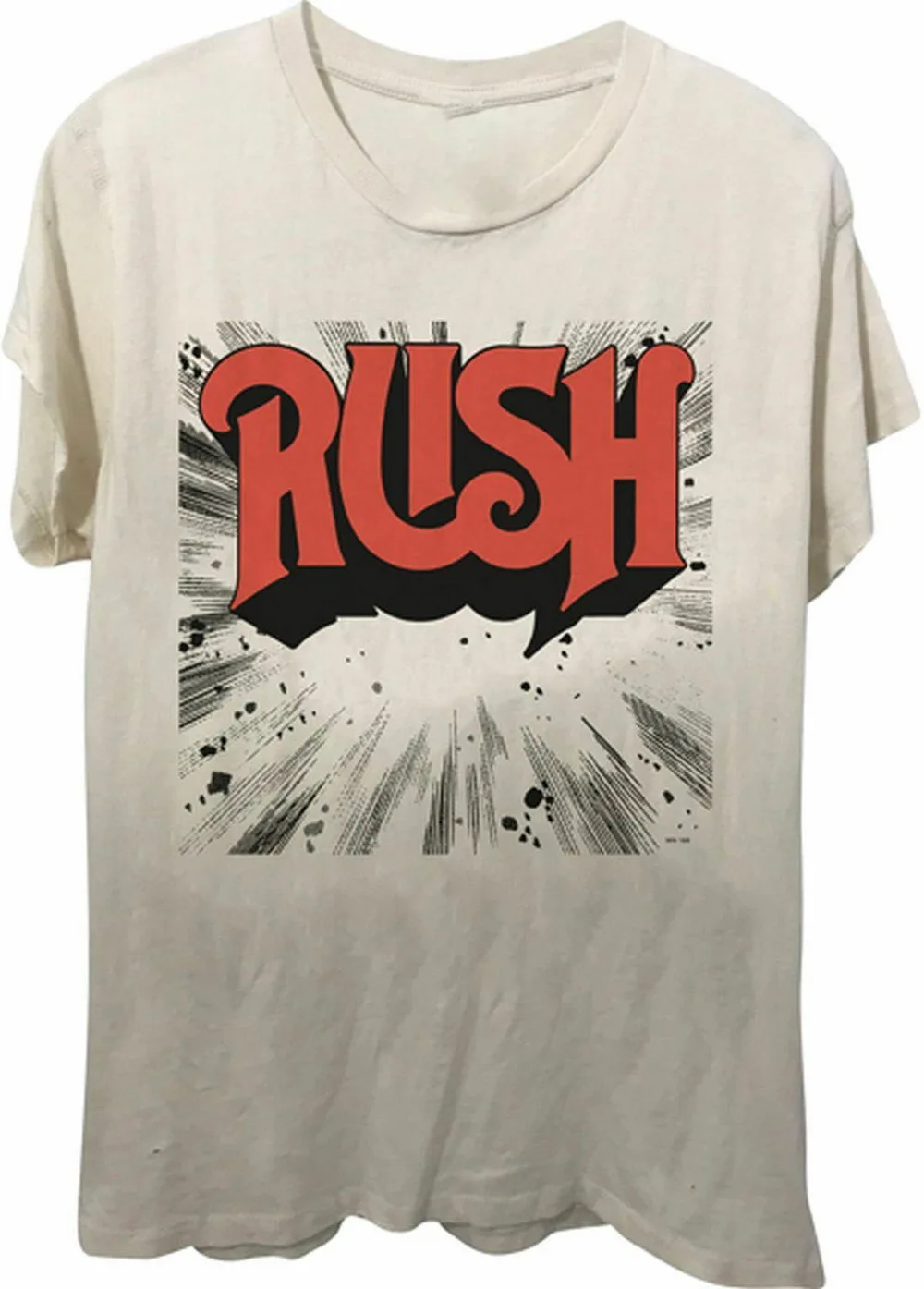 Новая хлопковая Футболка с логотипом Rush Starburst всех размеров новая забавная