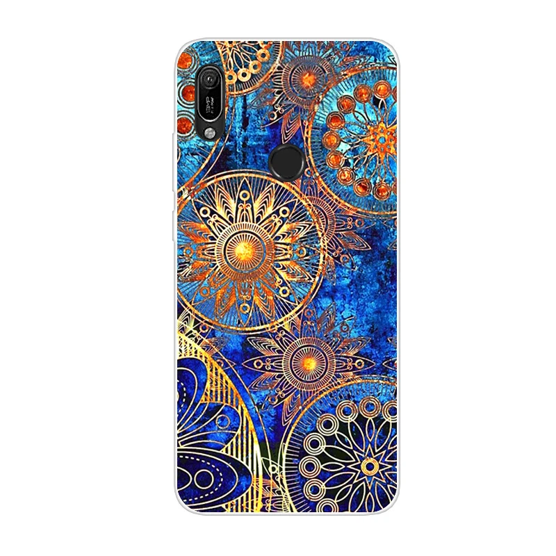 Прозрачный A 6,09 ''для huawei Y6 Мягкий силиконовый чехол TPU чехол для телефона Coque huawei Y6 чехол Y 6 6Y модное тонкое дно - Цвет: Прозрачный