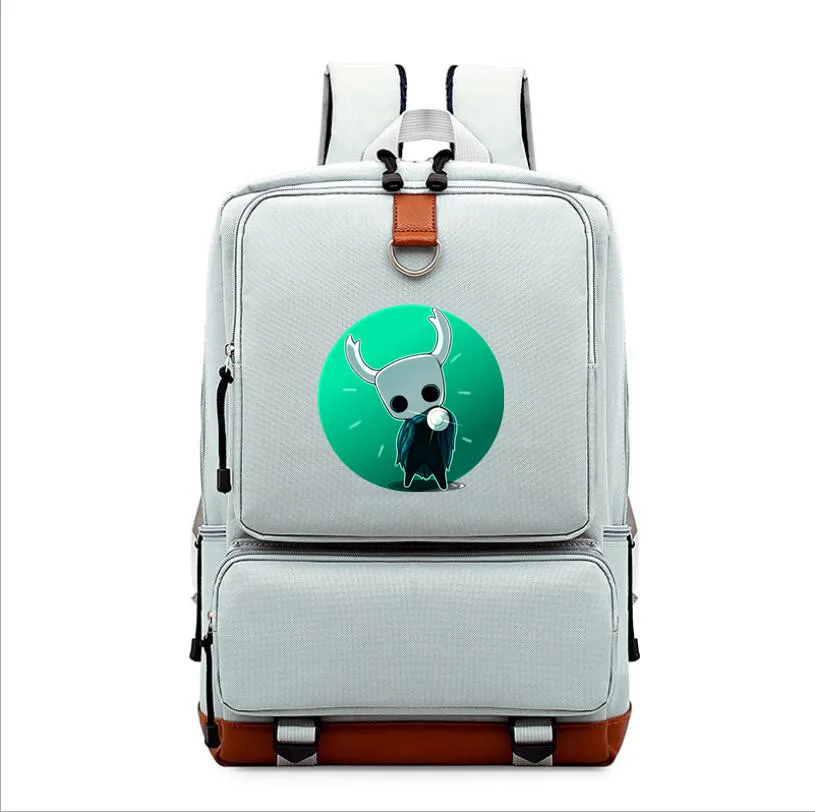 2 Полый рыцарь mochila Печать Рюкзак для подростков бледный король wyrm школьная сумка Рабочая дорожная сумка для ноутбука рюкзак - Цвет: 2