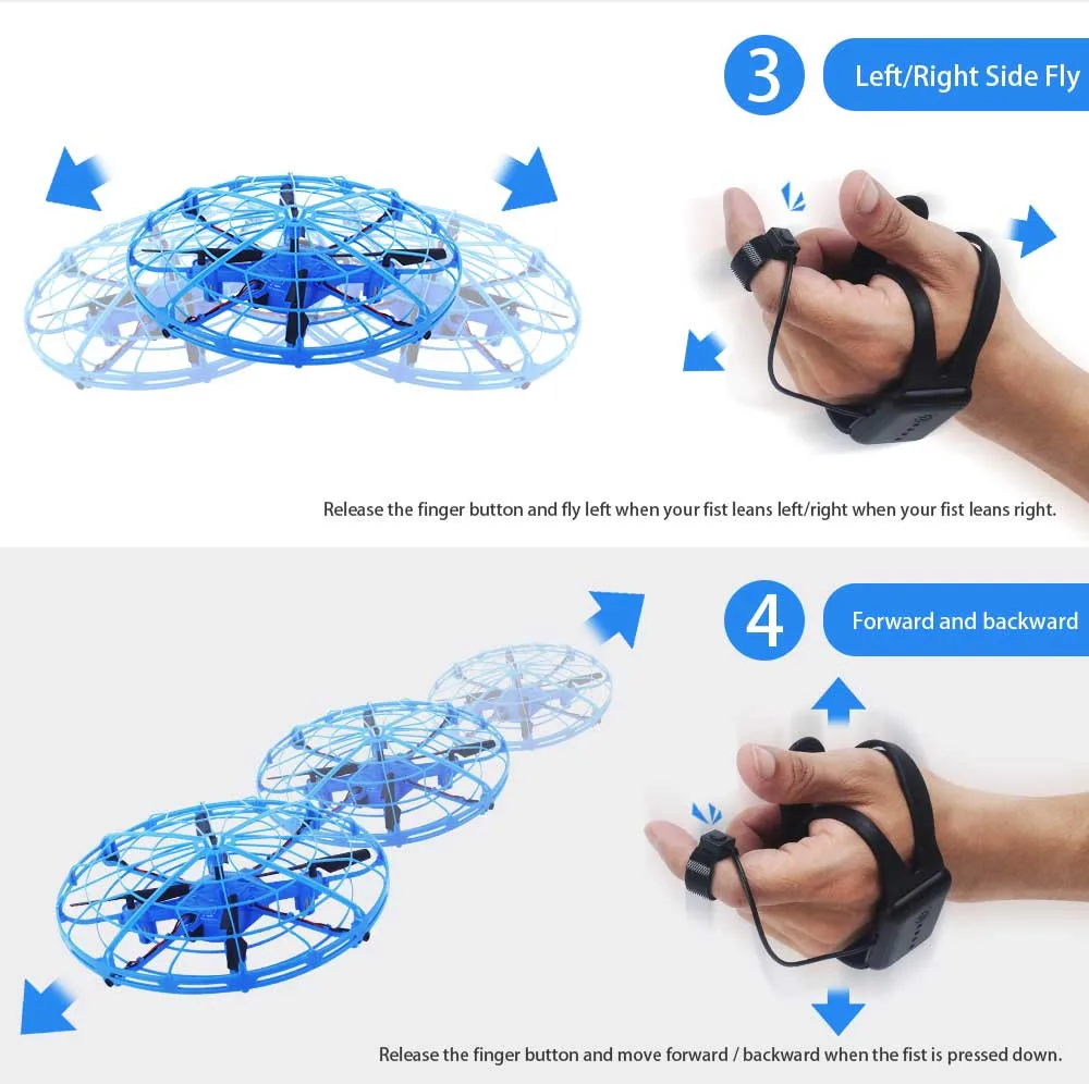 Рыболовный Дрон iqos YL 2,4G Датчик гравитации инфракрасный датчик ручного управления бросок Летающий RC Квадрокоптер pgytech посадочная площадка