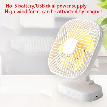 

3 Speed Mini USB Desktop Fan Portable Cooling Fan with Adjustable Angle for Office