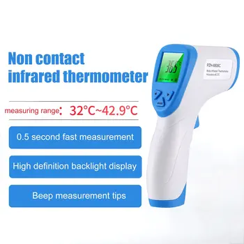 

Infrared Thermometer body Digital electronic Thermometer Multi-purpose Non-contact Forehead measure temperature gun