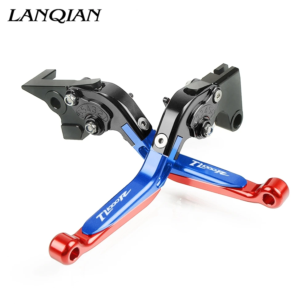 Для Suzuki TL1000R 1998 1999 2000 2001 2002 2003 с логотипом аксессуары для мотоциклов CNC Регулируемые тормозные рычаги сцепления