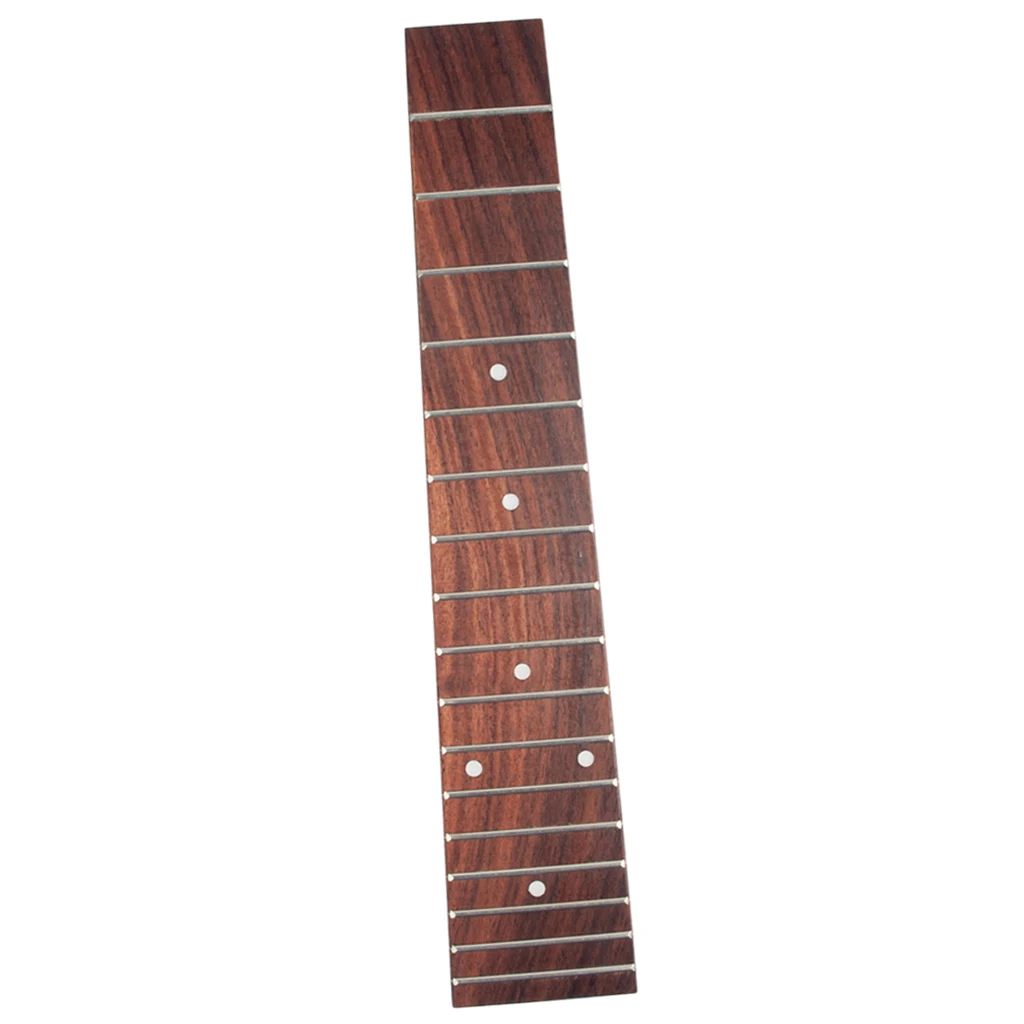 Ukulele Fingerboard Fretboard for 23 inch Concert Ukulele Guitar 24.5x4.5x0.5cm