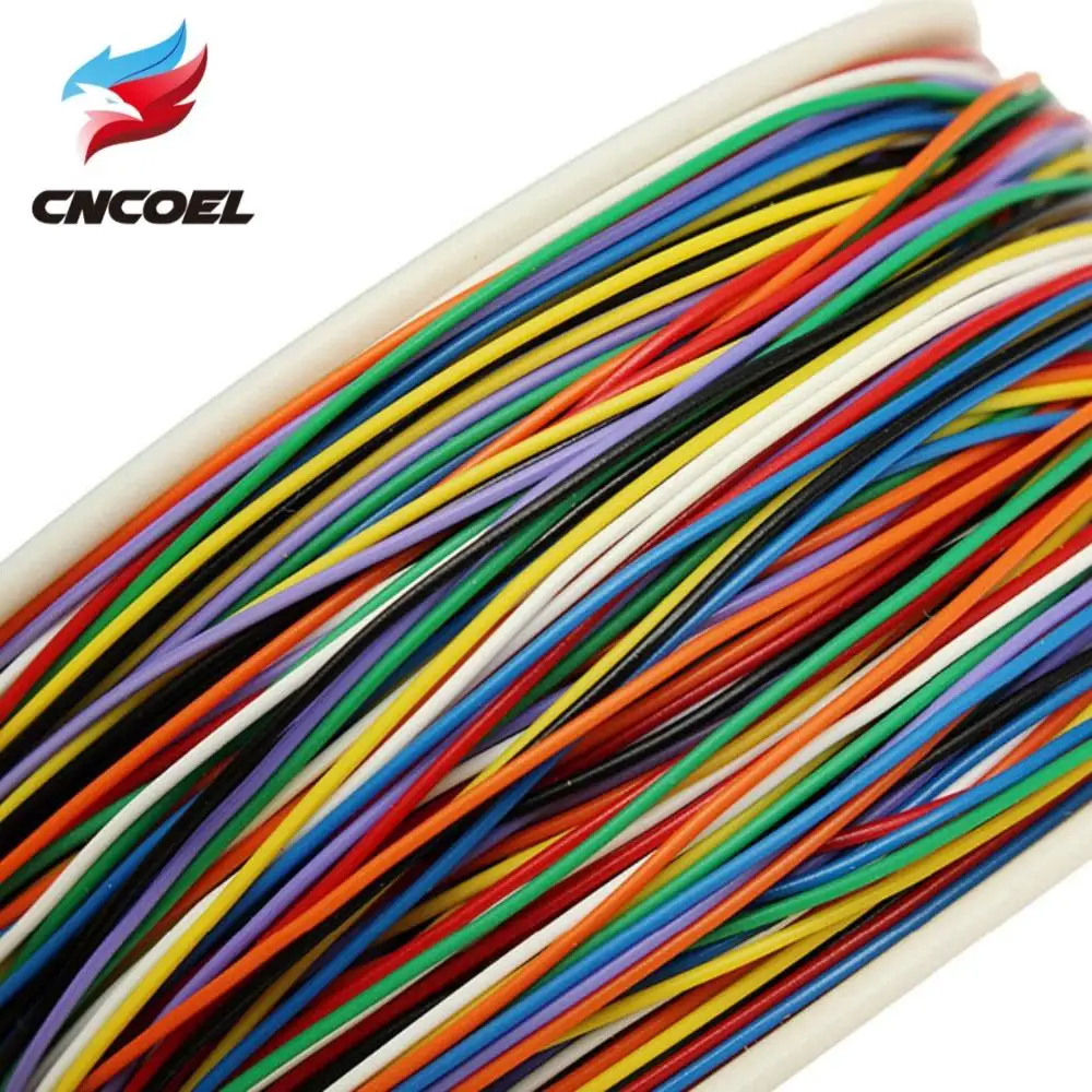 1 рулон упаковочной проволоки 30AWG 0 25 мм Оловянная медная проволока упаковочный