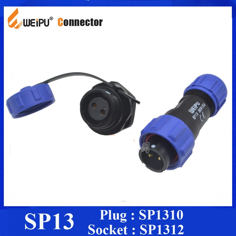 Оригинальные коннекторы Weipu SP13 2 3 4 5 6 7 9 Pin IP68 круговой комплект пара штекерных и