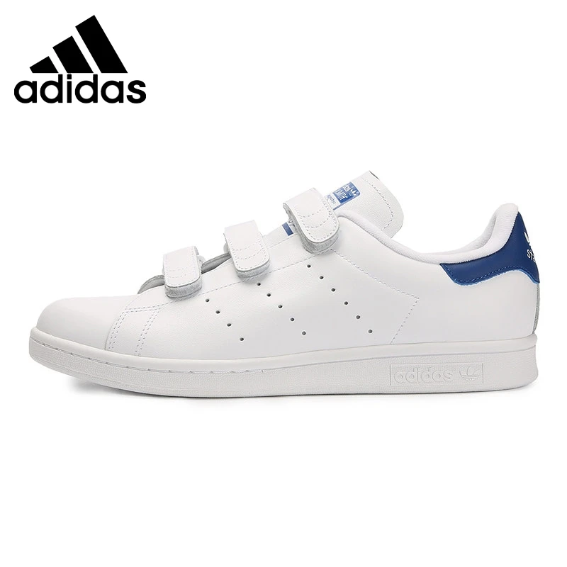 Оригинальный Новое поступление Adidas Originals STAN SMITH CF унисекс обувь для скейтбординга