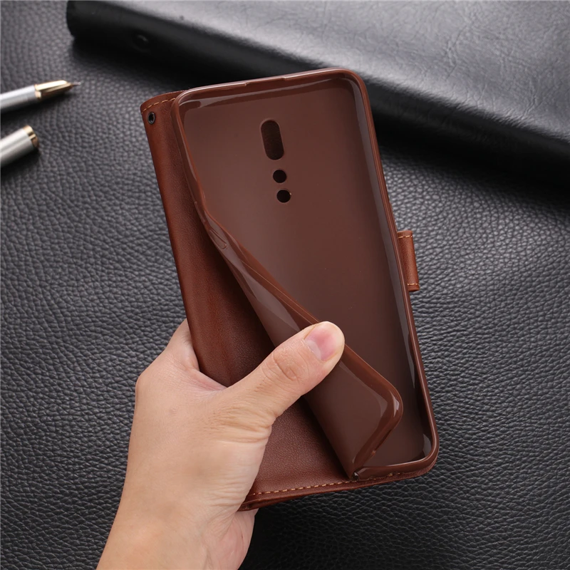 AZNS чехол для OPPO Reno Z из искусственной кожи чехол держатель для карт кошелек Чехол fundas coque