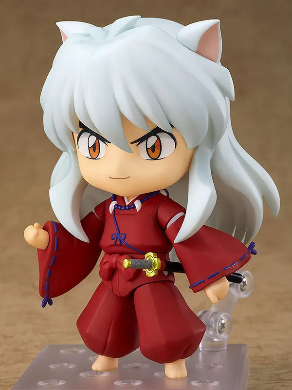 Inuyasha boneco de brinquedo, boneco de figura de ação de 10cm com caixa