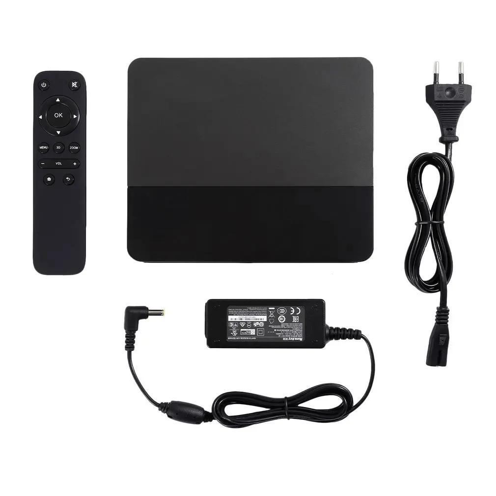 

Black RD601 Smart Builtin Battery Andorid4.4 WIFI LED MINI DLP Projector