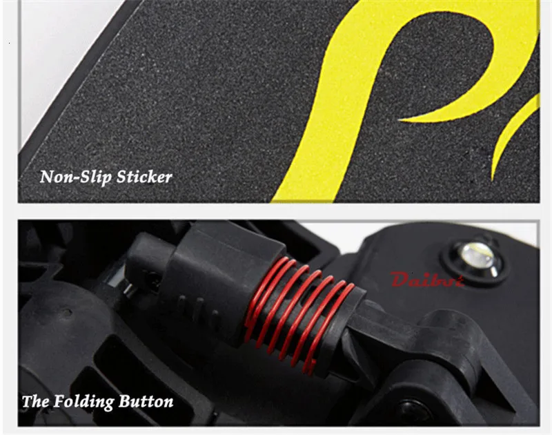 Daibot Four Wheel Electric Scooter Electric Scooters 500W 24V Foldable Electric Skateboard With Bluetooth Speaker For Adult      (31)