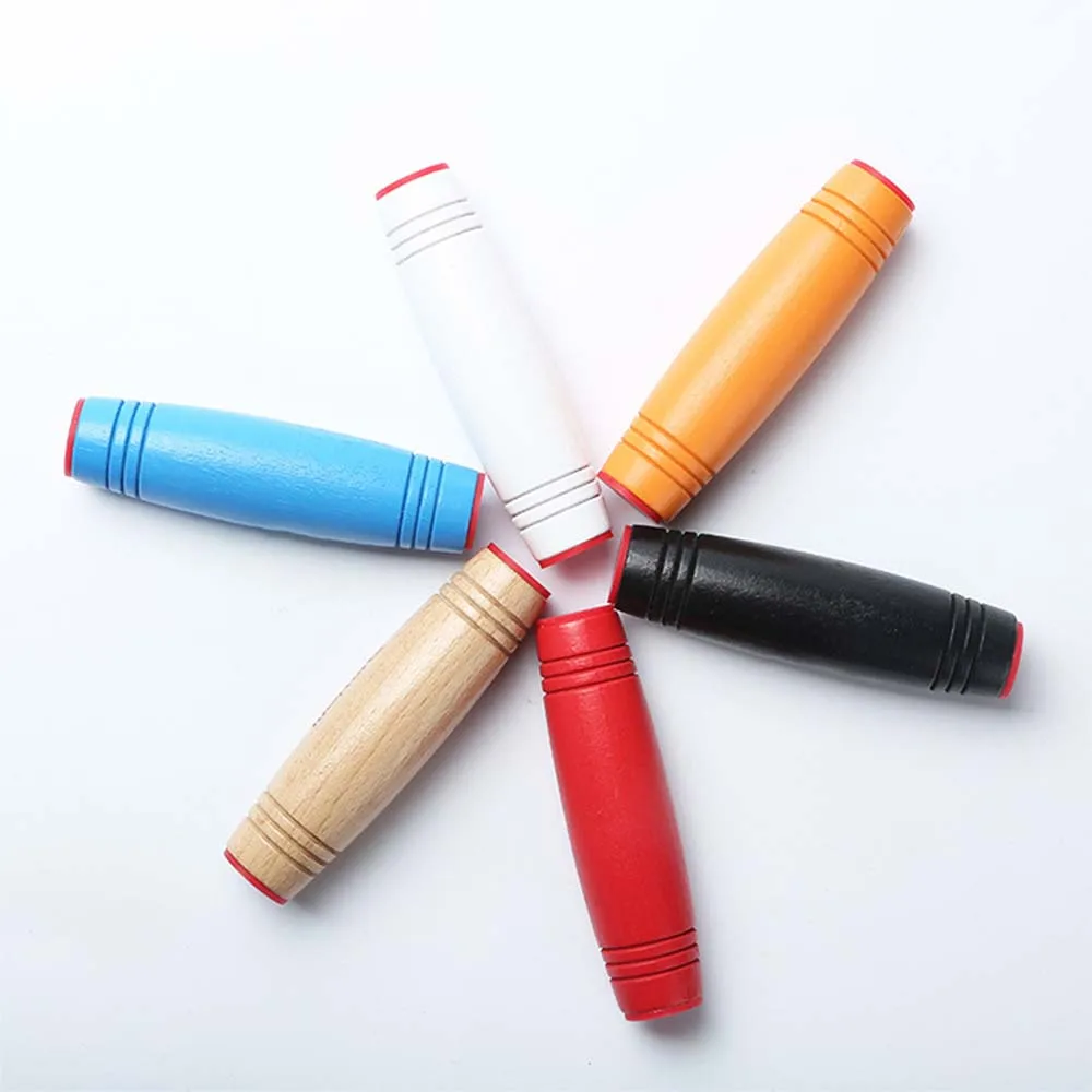

1Pcs Decompression Toy Wood Stick Creative Large Boring Decompression Vent Artifact Japan Does Not Flip The Stick