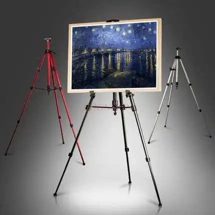 Easel bracket type artboard sketch sketching art student dedicated folding portable triangle bracket drawing tool 1