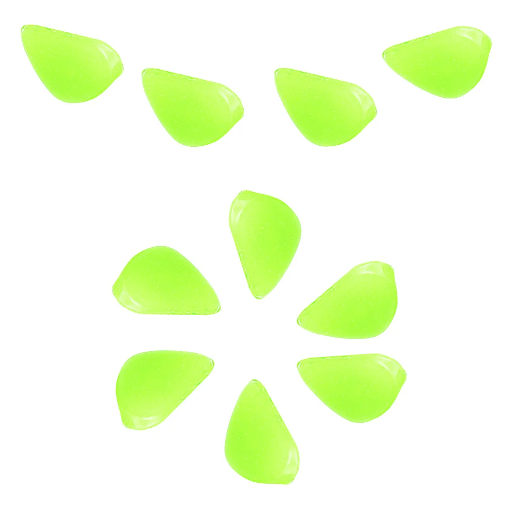 Green 20 шт./лот светящиеся камни в темноте украшения для сада аквариума поддельные гальки светящиеся камни ночные камни светящиеся гальки искусственный камень - Цвет: Green