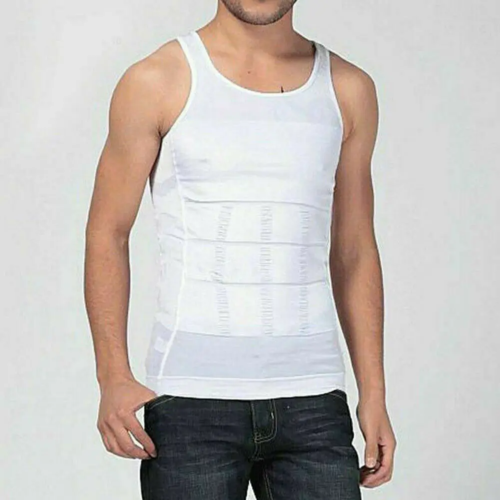 2019 Корректирующее белье для похудения Мужская корректирующая рубашка