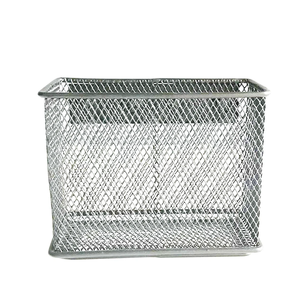 Storage Basket Kitchen Home Tray Whiteboard Desk Organizer Document Office For Refrigerator Magazines Wire Mesh Magnetic Suction