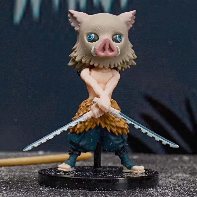 Qposket аниме Demon Slayer: Kimetsu no Yaiba милые фигурки коллекционные модели игрушки