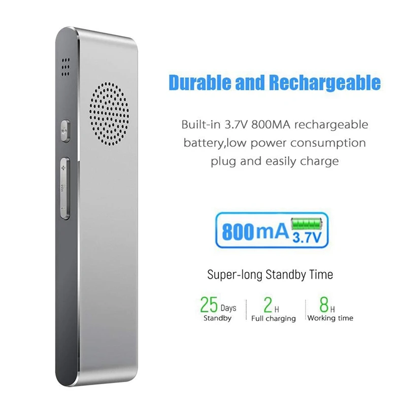 2 Set Accessories: 1 Set Smart Translator Device 