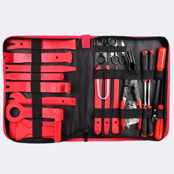 

38Pcs Trim Removal Tool, Pry Kit, Car Panel Tool Radio Removal Tool Kit, Auto Clip Pliers Fastener Remover Pry Tool Kit, Car Uph