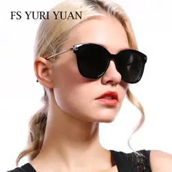 FS YURI YUAN поляризованные солнцезащитные очки TAC женские модные солнцезащитные очки кошачий глаз высококачественные женские солнцезащитные