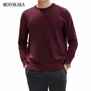 

Fashion Multicolor Cotton Sweater Men Slim Fit Pullover Men Pull Men Knittwear Sweater Male Casual Pullovers Winter Sweaters Man