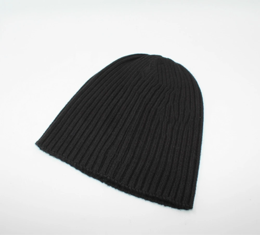 

025# Cold hat man winter warm cap version of the street knitting wool cap melon leather hat outdoor tide hat cotton beanie