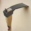 Forged Small Hoe Bamboo Digging Wooden Handle Durable Forging Gardening Tools Planting Flowers and Vegetables Loose Soil 2