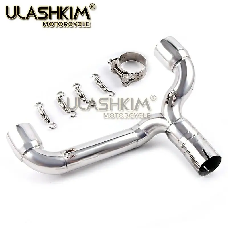 Motorcycle Full Exhaust Muffler Escape System Slip On For suzuki GSR400 GSR600 BK400 BK600 GSR BK 400 600 Modified Link Pipe