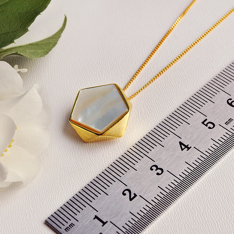 925 Sterling Silver North European Style Geometric Angles Design Fine Jewelry Pendant without Necklace for Women silver pendant silver necklace charms