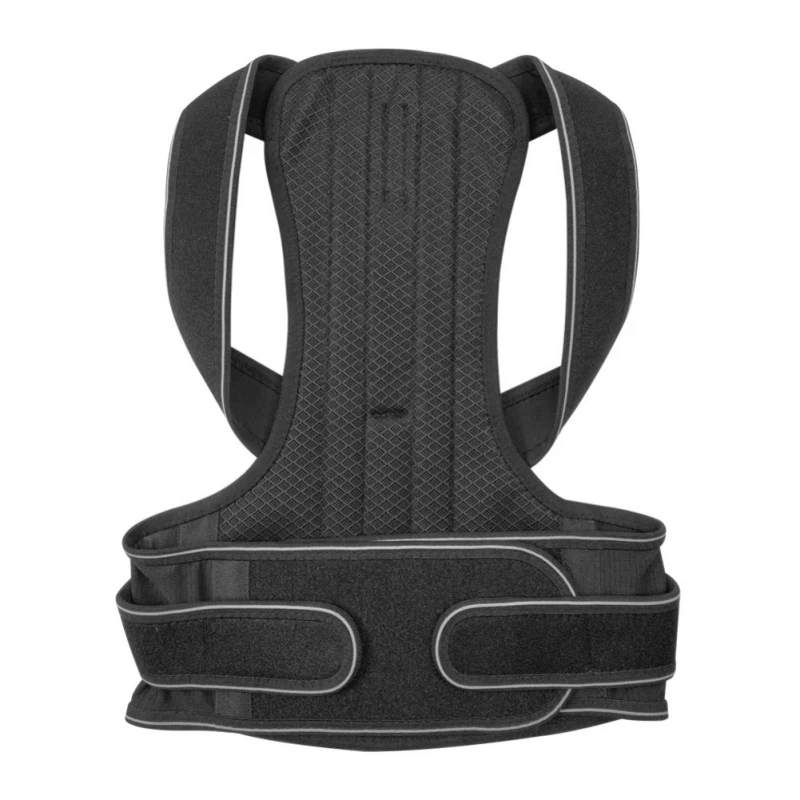 Фиксатор спины, поддержка ключицы, тренажер, Корректор осанки для облегчения боли, регулируемый сутулящийся пояс, выпрямитель