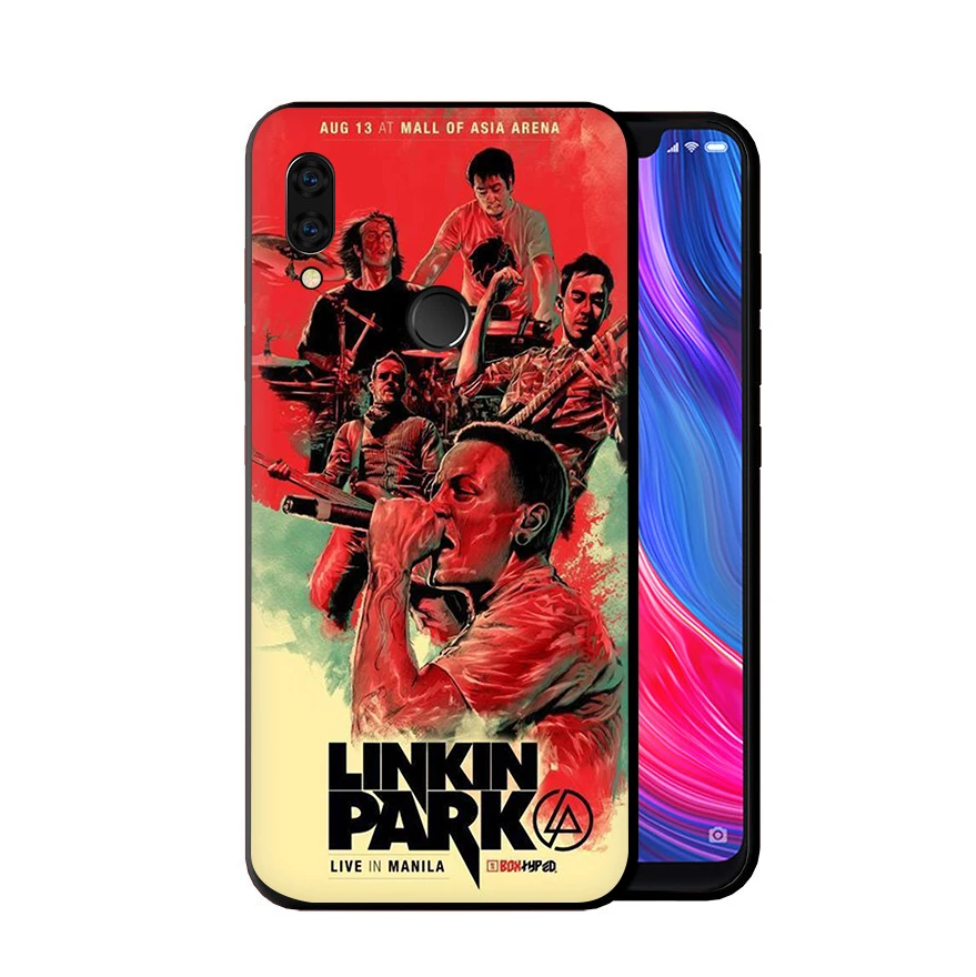 EWAU Linkin Park силиконовый чехол для телефона для Xiaomi Redmi Note 4 4X5, 6, 7, 8 Pro 5A премьер-8 T - Цвет: B4