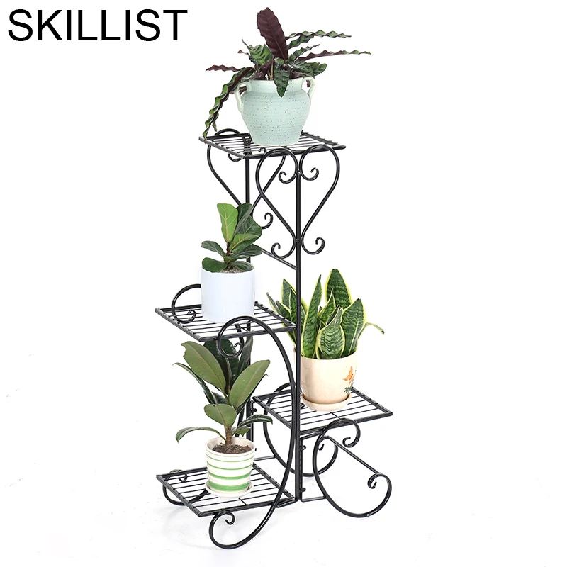

Standaard Balcone Varanda Outdoor Decor Decorer Saksisi Balcony Decoration Support Plante Balkon Balcon Flower Stand Plant Shelf
