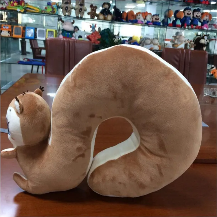 Дунгуань обработки настраиваемые креативные милые подушки для шеи сна плюшевые игрушки различные стиль офисный Отдых подарок