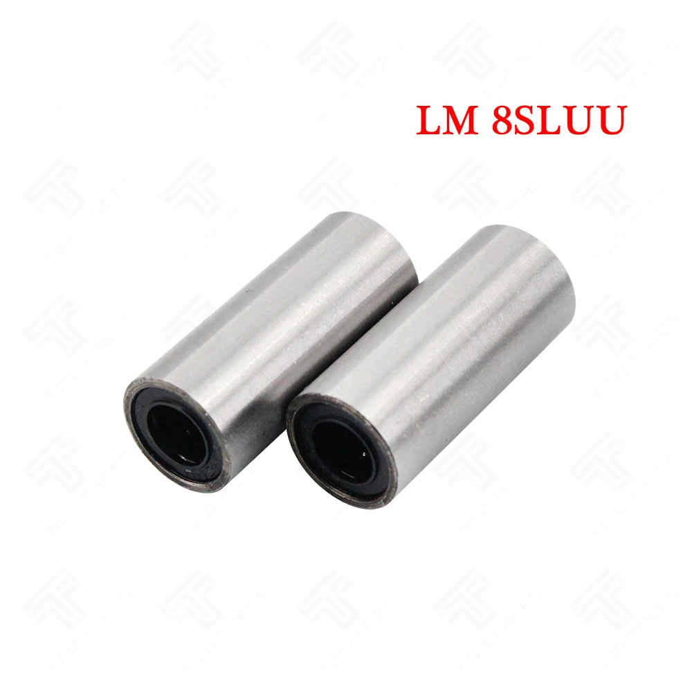 Линейные подшипники части 3d принтера LM6LUU/LM8LUU/LM10LUU/LM6UU/LM8UU втулка алюминиевый линейный подшипник ЧПУ Линейный вал шариковый