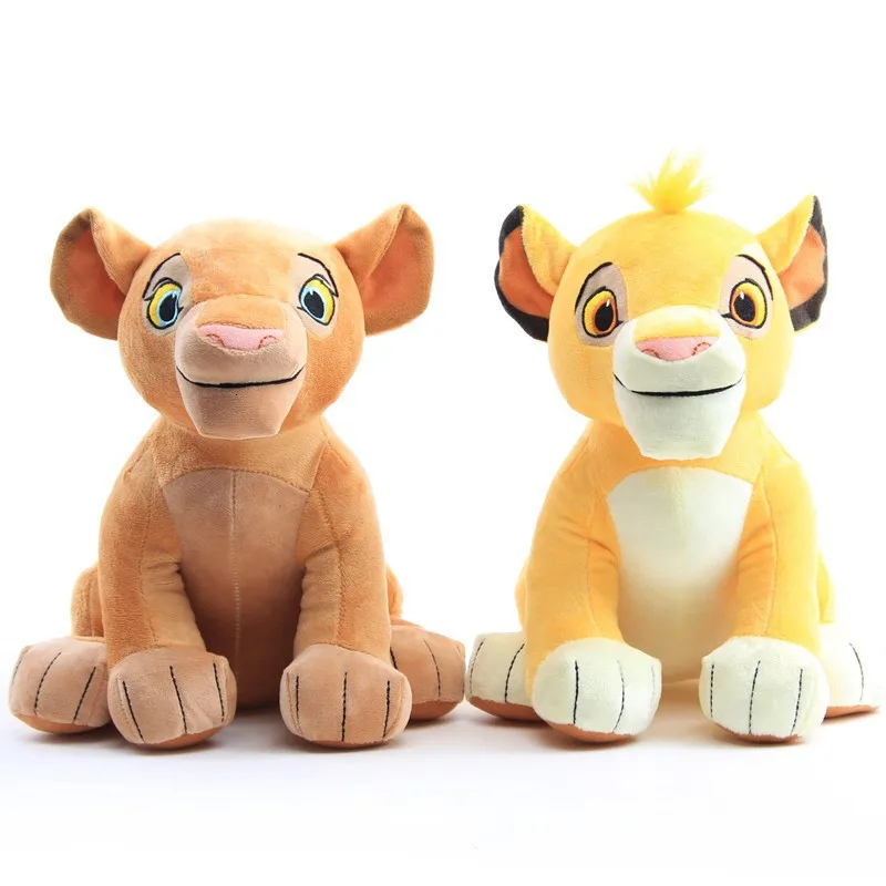 2 шт./партия, плюшевые игрушки с изображением короля льва, Simba Nala, кукла с набивным животным, аниме, король льва, мягкая игрушка, подарок на день рождения для детей