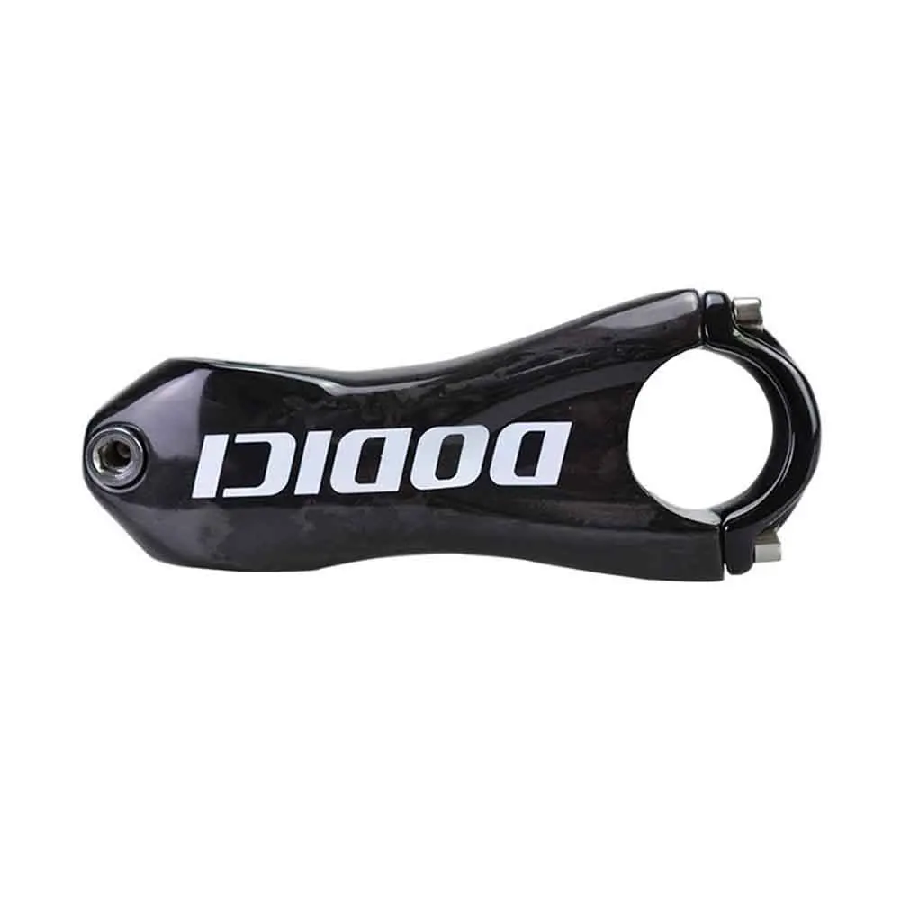 Black 100mm Фиксированная Шестерня Универсальный-10 градусов велосипедный ствол шоссейный велосипед Открытый Велоспорт Ремонт верховой езды стояк нижние аксессуары углеродное волокно угол - Цвет: Black 100mm