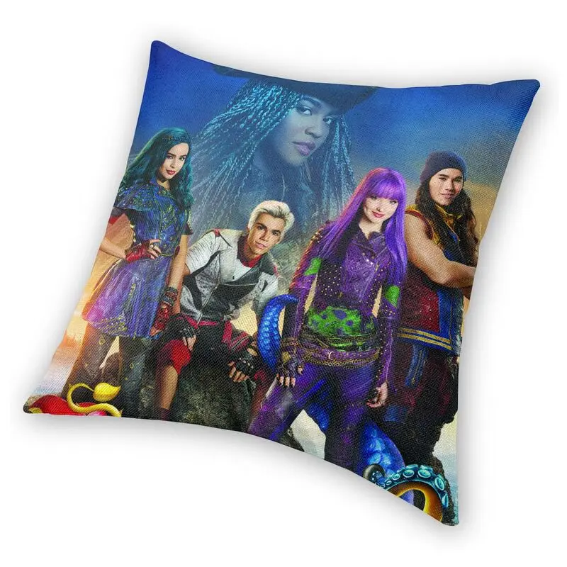 DescmotThrow-Juste de coussin carrée pour canapé, taie d'oreiller douce, décoration d'intérieur, film Nette Cosplay, 45x45cm, offre spéciale