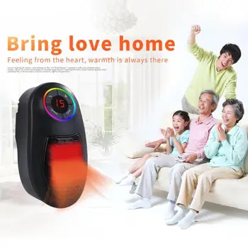 

Hot Sale Wall Heater Warmer Wear-resistant Portable Plug-in Personal Space Warmer Heater Desktop Wall Handy Electric Heater