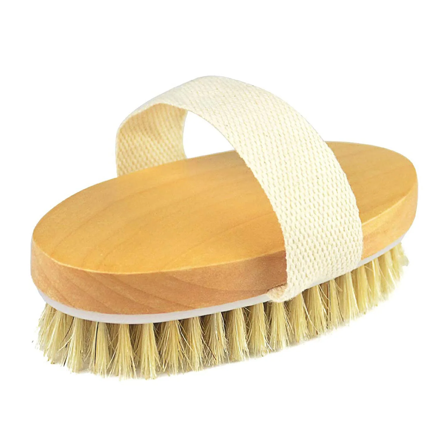 

Dry Brushing Body Brush, Natural Bristle Dry Skin Exfoliating Brush Body Scrub for Flawless Skin ,Blood Circulation Improvement