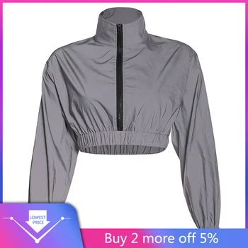 

2019 New Fashion Short Jackets Women's Clothes Colorful Artificial Wool Collar Long Sleeved Zipper Jackets Chaqueta Mujer #C11