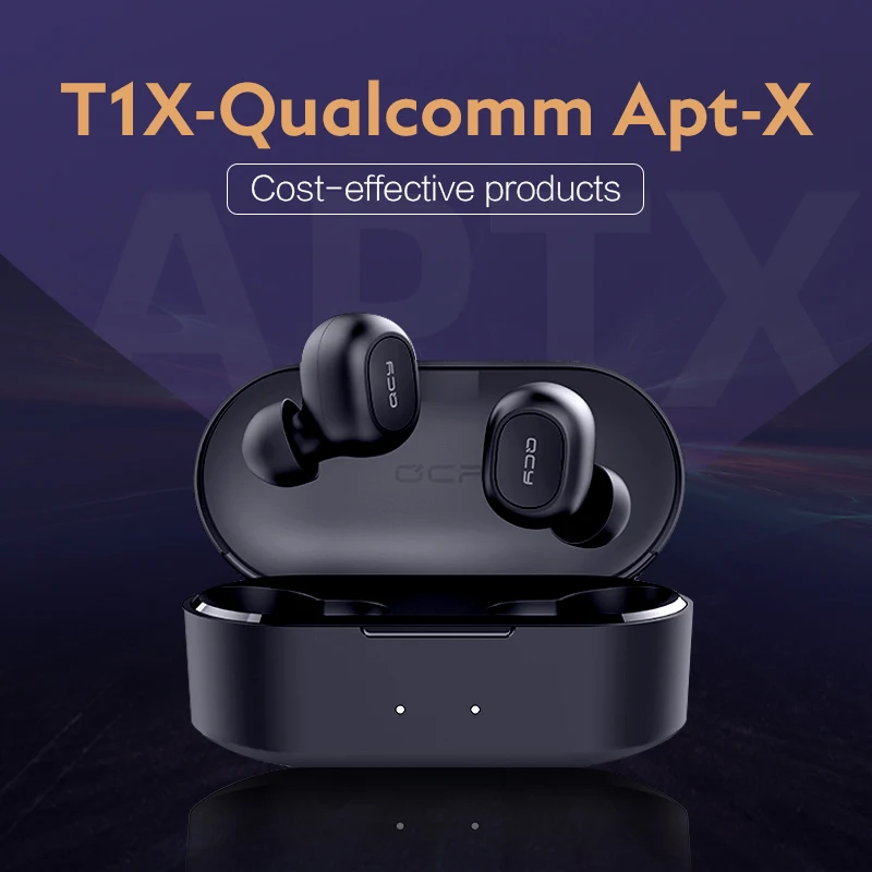 Qcy T1x Tws Wireless Aptx Hd Bluetooth 