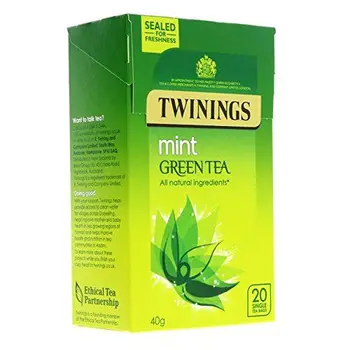 

Twinings Green Teas | Mint Green Tea | 2 x 4 x 20 bags