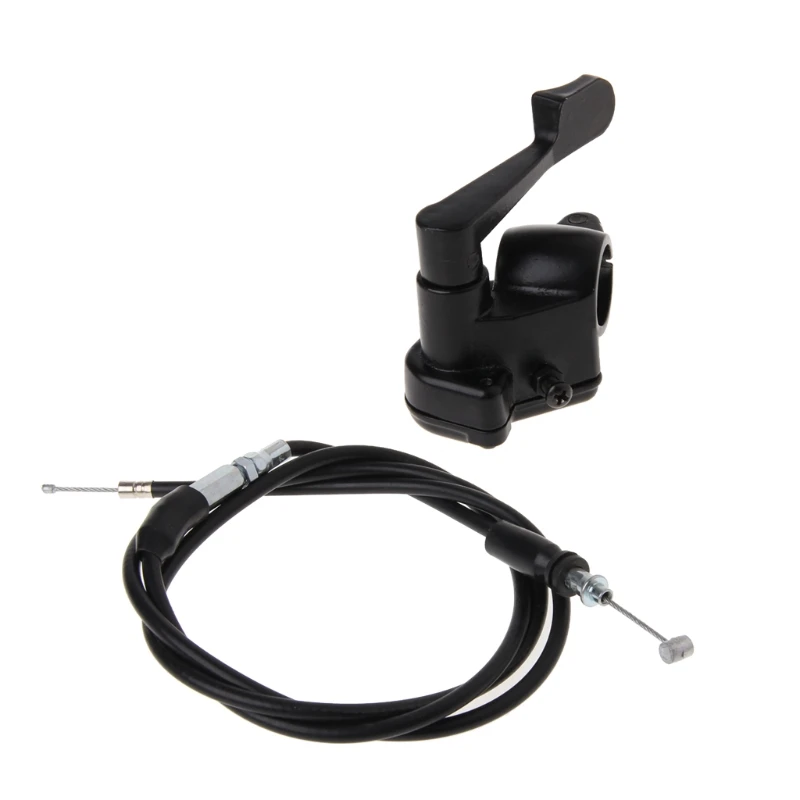 

Premium New 7/8" 22mm Motorcycle Throttle Lever Thumb Control Assembly For Honda TaoTao ATV Quad Pit Bike with Accelerator Cable