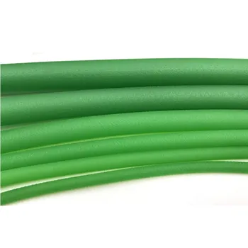 

1meter Polyurethane belt PU round belt with green belt meltable cord