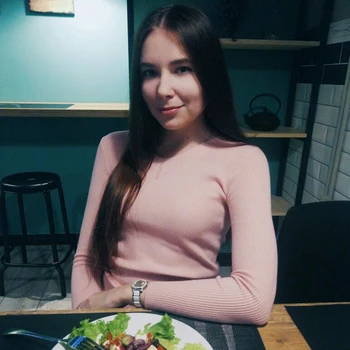 

Cotton Blend V-Neck Sweater Womens Autumn Winter Pullovers Womens Knitted Sweaters Long Sleeve Slim Fit Comfortable Soft Jumpers