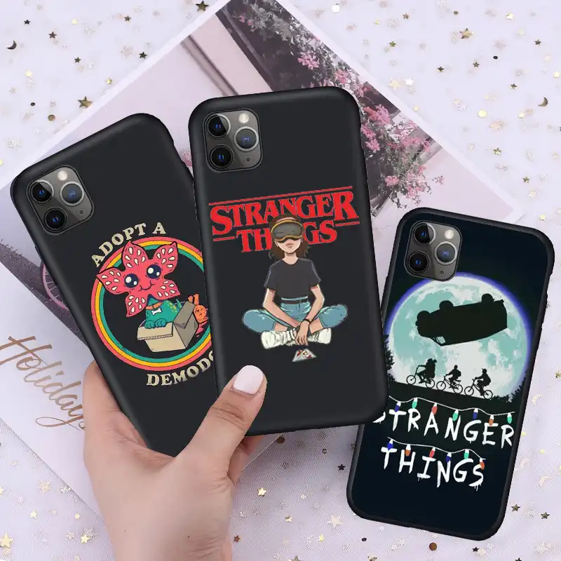 Nieznajome Rzeczy Coque Dla Iphone X Xs Max 11 Pro Max Miekkie Silikonowe Etui Na Telefony Dla Iphone Xr Se2 5s 6 6s 7 8 Plus Okladka Phone Case Covers Aliexpress