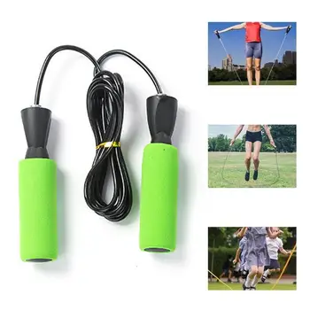 

Skipping Rope Jump Rope Adjustable Motions with Bearing Diamond Head Workout Toy Exercise Wire Rope Skipping Fitness 2.5M Sport
